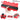 25cm wide red contour gauge with black ruler and locking mechanism, ideal for measuring and copying irregular edges and complex shapes.