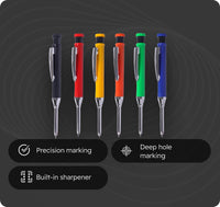 Carpenter Pencil Set  — Wood & Metal Marking Pencils