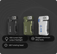 WUBEN G5 400 Lumens — Rechargeable Mini Flashlight
